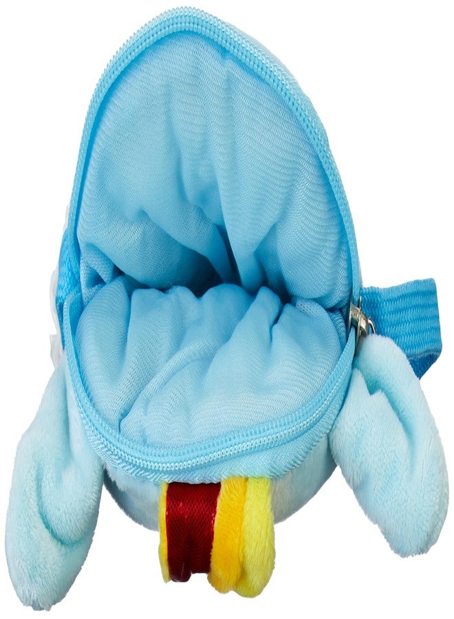 STRIDERS Rainbow Dash Plush Sling Bag - Cute, Huggable My Little Pony Plush Backpack for Kids | Perfect for School, Travel, Play & Collecting | 6-Inch - Image 5