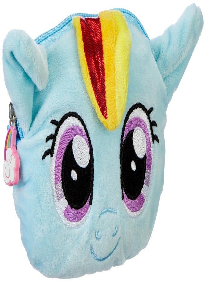 STRIDERS Rainbow Dash Plush Sling Bag - Cute, Huggable My Little Pony Plush Backpack for Kids | Perfect for School, Travel, Play & Collecting | 6-Inch - Image 1
