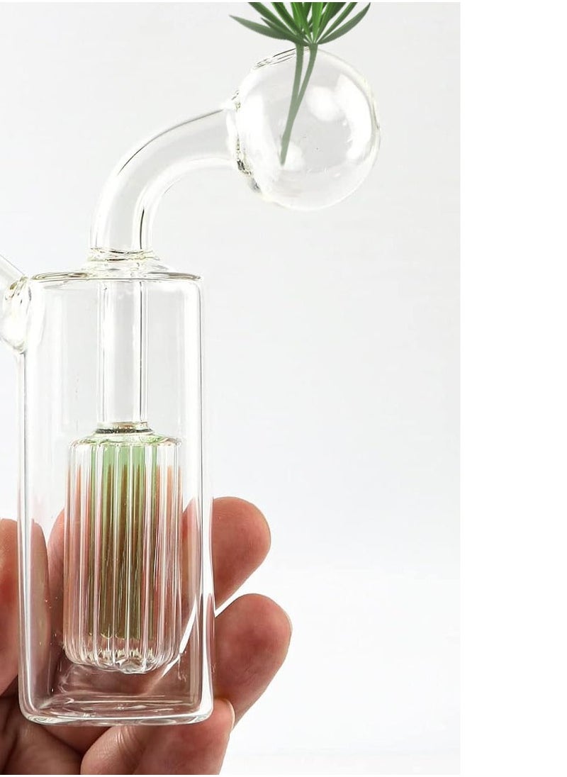 General - Mini Glass Home Decorative Heat Resistant Oil Lamp Vase - Image 1