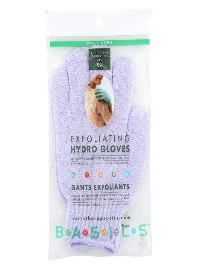 Earth Therapeutics Exfoliating Hydro Gloves - 1 Pair.