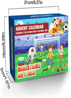 Christmas Football Countdown Calendar - 24 Days Countdown Christmas Calendar Football Toys Set,Christmas Party Supplies Favor Gift with Wristband Keychain Whistle Toy - pzsku/ZB64440947F94CBEA9283Z/45/_/1737435015/a2df28cc-59bc-4848-8c3f-514cf356eadb