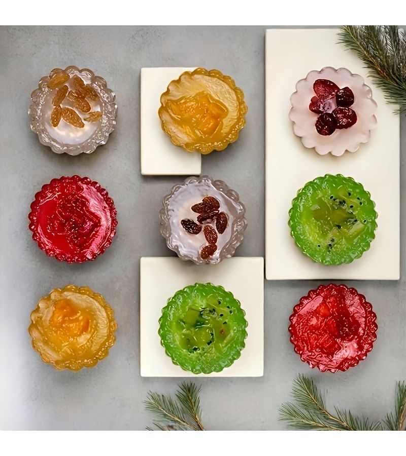 15 Pcs Disposable Aluminum Foil Egg Tart Cups And Floral Pie Plates Mini Baking Trays For Cakes Cheesecakes Caramel Pudding Birthday Wedding Party - Image 4