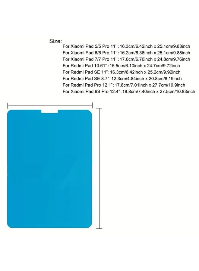 2Pcs Matte Paper Like Screen Protector Compatible With Redmi Pad SE - Image 2