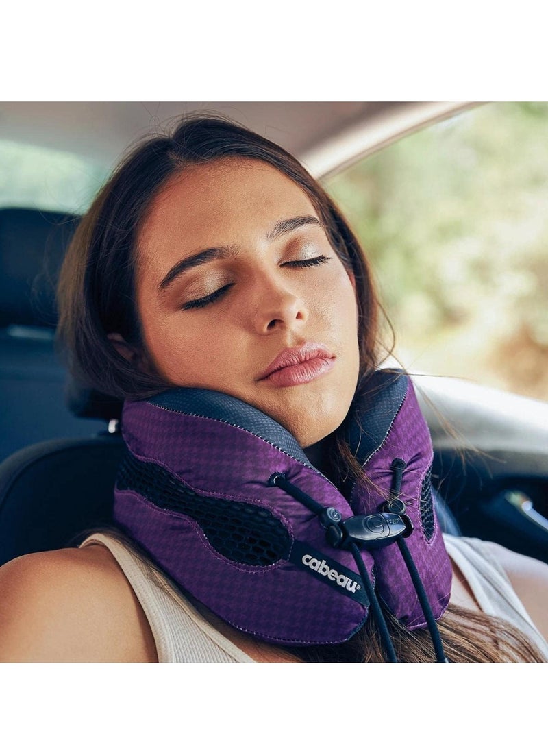 Evolution Cool 2.0 Travel Pillow, Air Circulating Head and Neck Memory Foam Cooling Travel Pillow - Purple - pzsku/ZB6445BEB2FFAF8D1B9A5Z/45/_/1699940317/5564c49c-d79c-42e6-9f06-f0238ba79c46