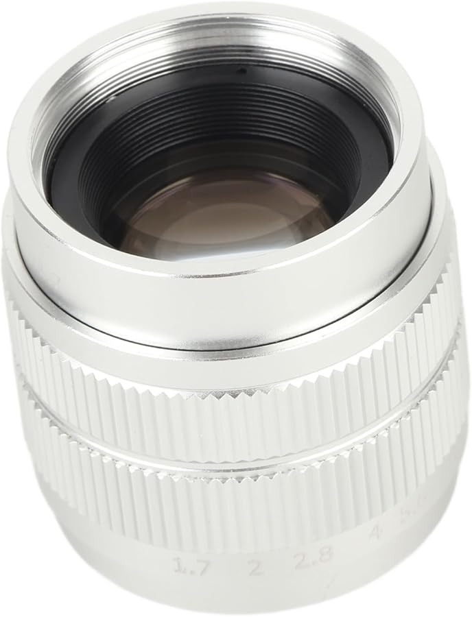 Type 2 Silver 35mm F1 7 C Mount Fixed Focus Lens For Mirrorless Camera Low Light - Image 4