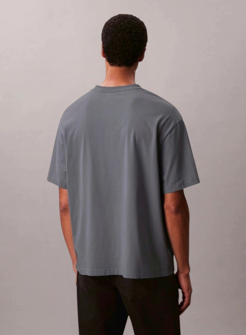 CALVIN KLEIN Essential Cotton Logo T-shirt - Image 2
