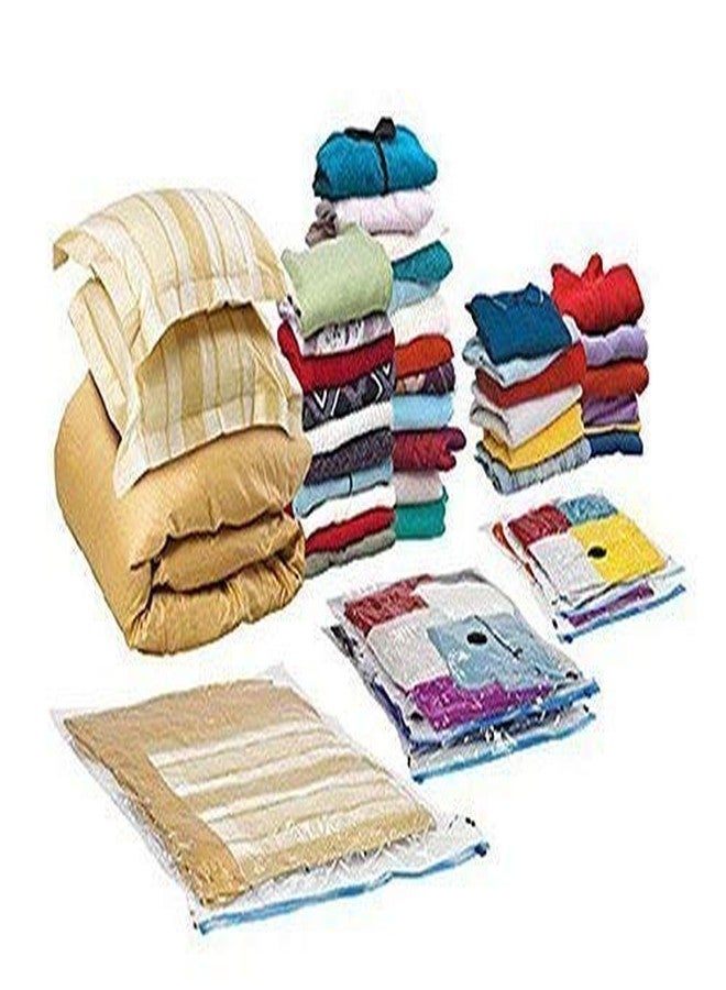 EBOFAB Vacuum Storage Reusable Bags Compression Sealer Plastic Ziplock Bags for storage Clothes, Home & Travel(70 cm x 100 cm) (1 Pcs) - Image 5