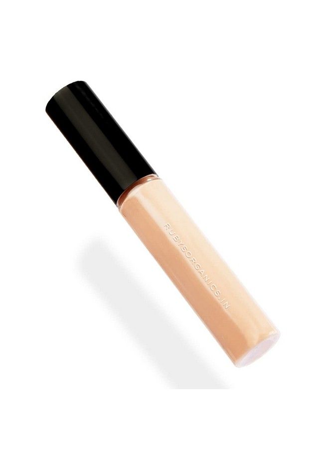 Ruby's Organics خافي العيوب السائل هيدرا؛ خفيف الوزن مرطب بلمسة كريمية قابلة للبناء؛ مكياج طبيعي عضوي خالي من البارابين 100% نباتي لدوائر الظلام؛ ظل Hc 2 6.5 مل - Image 3