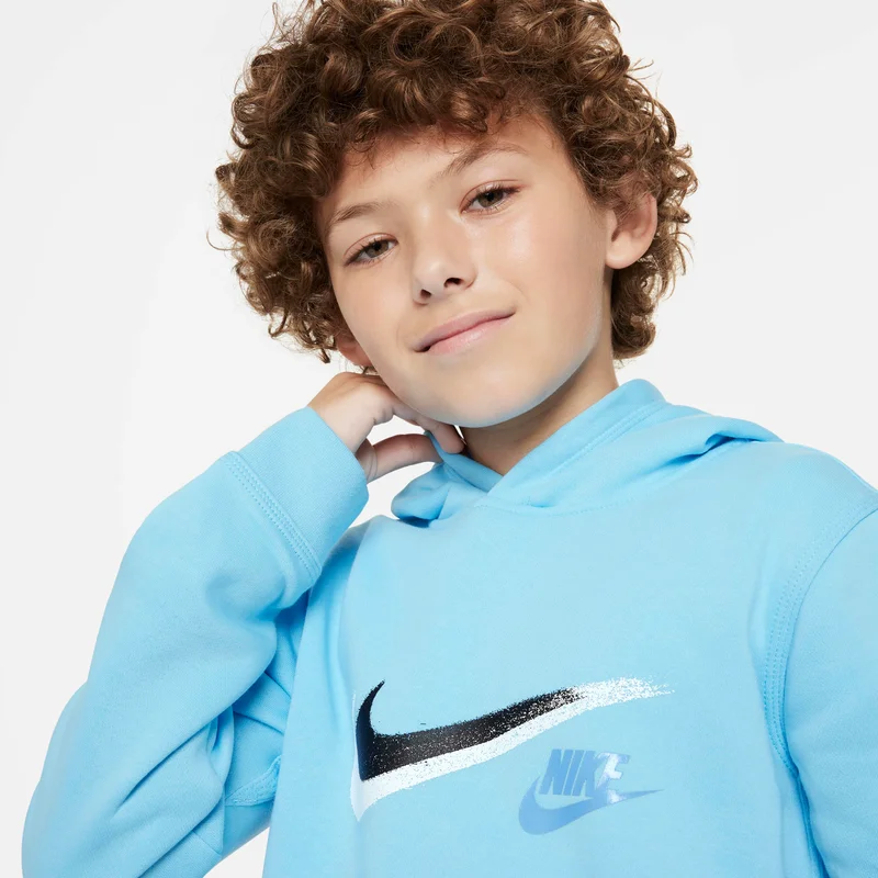 Nike Kids' Sportswear Fleece Graphic Hoodie