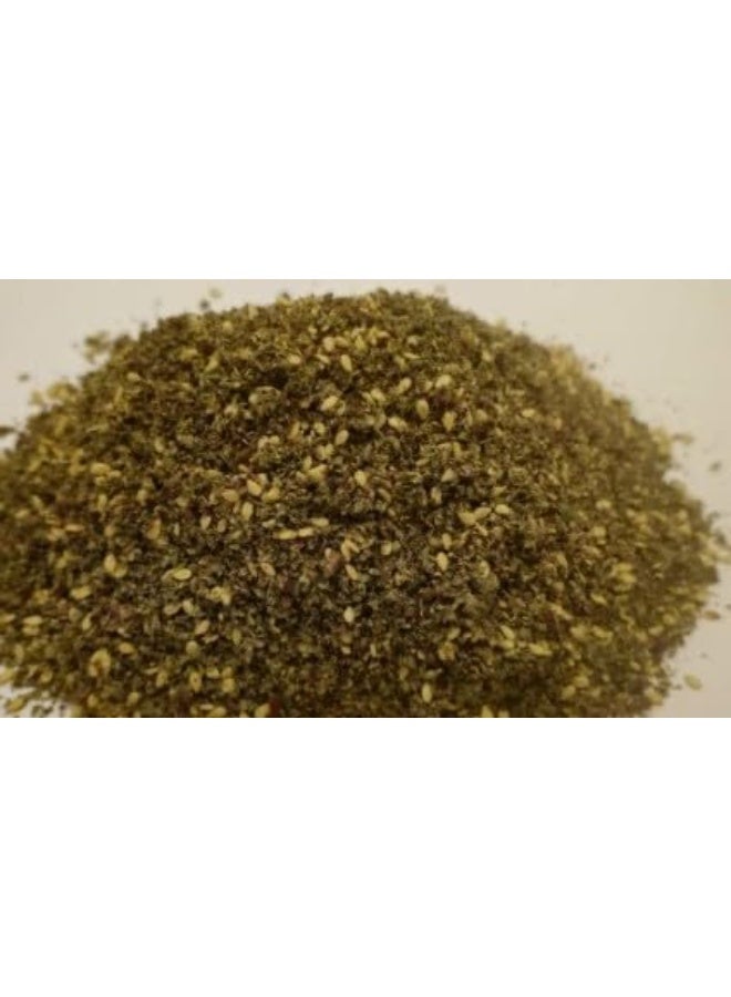 tamwenatelzekrayat Authentic Jordanian Zaatar Mix, Premium Thyme Blend with Sesame & Sumac, 100g - Image 3