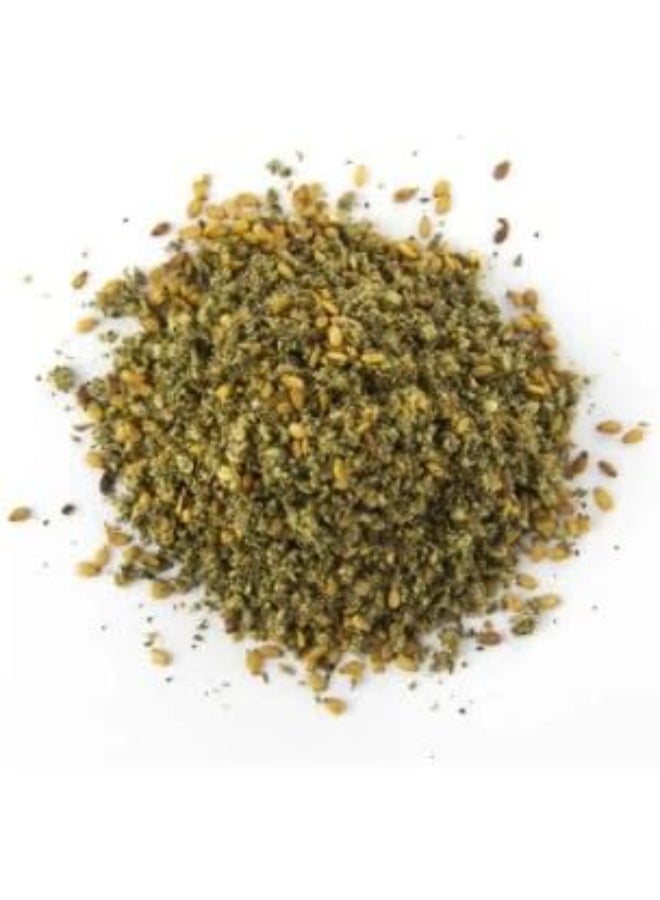 tamwenatelzekrayat Authentic Jordanian Zaatar Mix, Premium Thyme Blend with Sesame & Sumac, 100g - Image 2