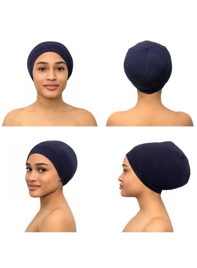 كوفوز الحرير الساتين كابونات غطاء الشعر غطاء النوم للنوم قبعة Beanie قابلة للتعديل البقاء على غطاء الرأس مصفوفة الممرضة الطبيعية غطاء للمرأة - Image 2