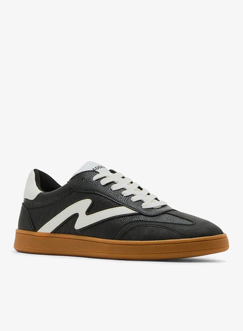 Steve Madden Msam02M Black Men's Low-Top Sneakers