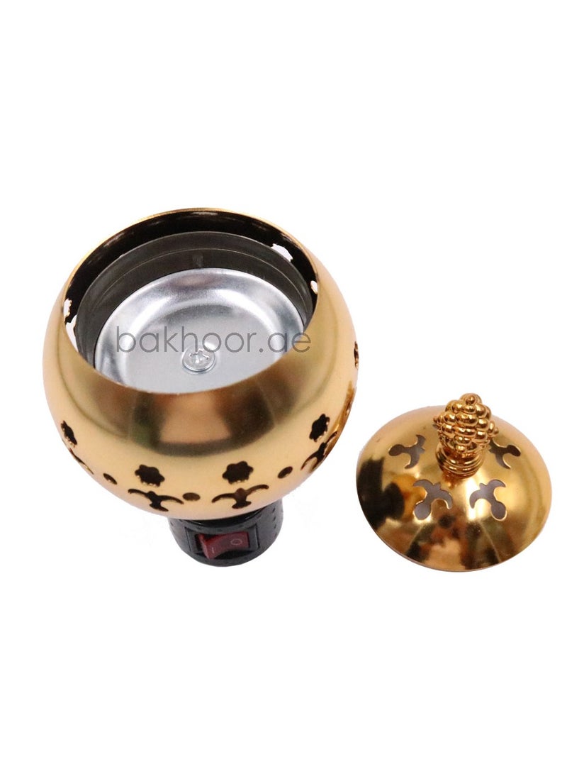 Electric Oud Incense Burner Gold 167grams - Image 2