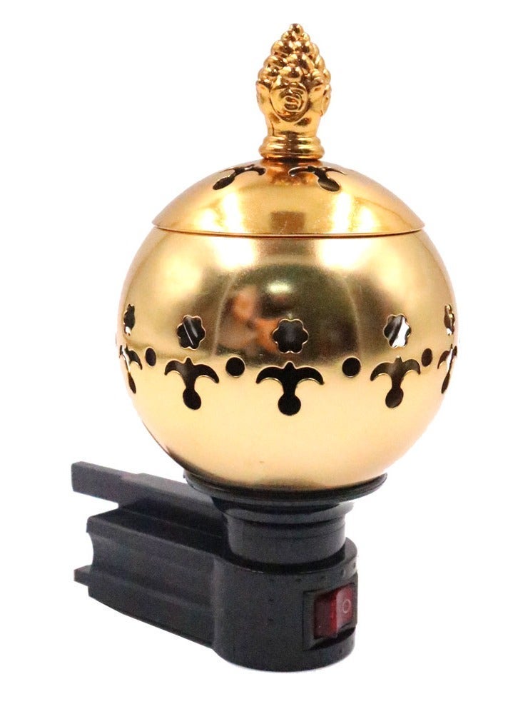 Electric Oud Incense Burner Gold 167grams - Image 1