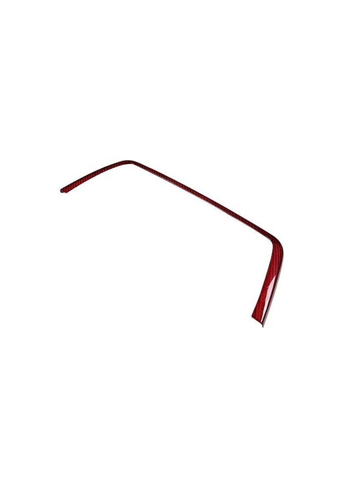 Wivplex Red Carbon Fiber Dashboard Air Outlet Cover - Image 2