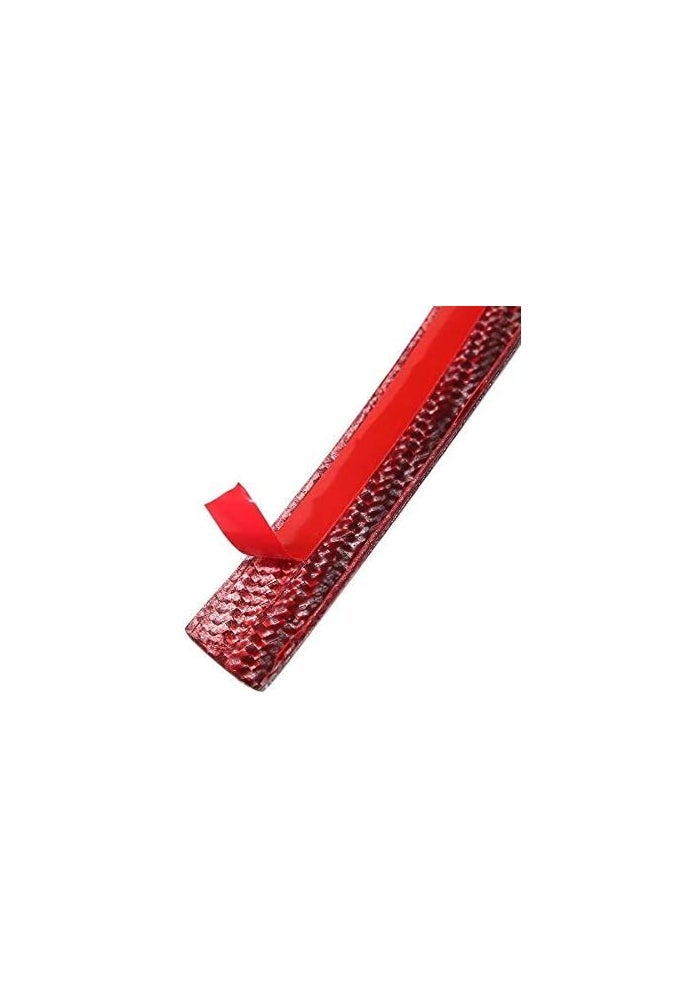 Wivplex Red Carbon Fiber Dashboard Air Outlet Cover - Image 4