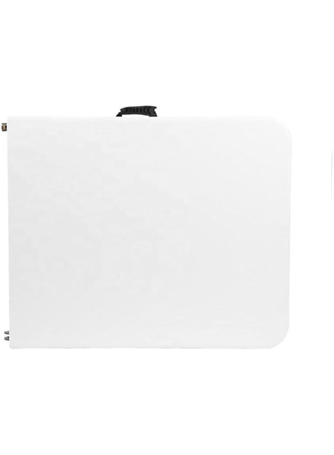 6-Foot Fold-In-Half Table – Multipurpose Home & Office Furniture, L183.8 x W76.2 x H73.7 cm - Image 2