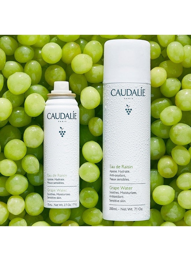 CAUDALIE رذاذ وجه مرطب بماء العنب - بخاخ وجه عضوي مهدئ لترطيب فوري وتقوية حاجز البشرة، آمن للبشرة الحساسة - Image 5