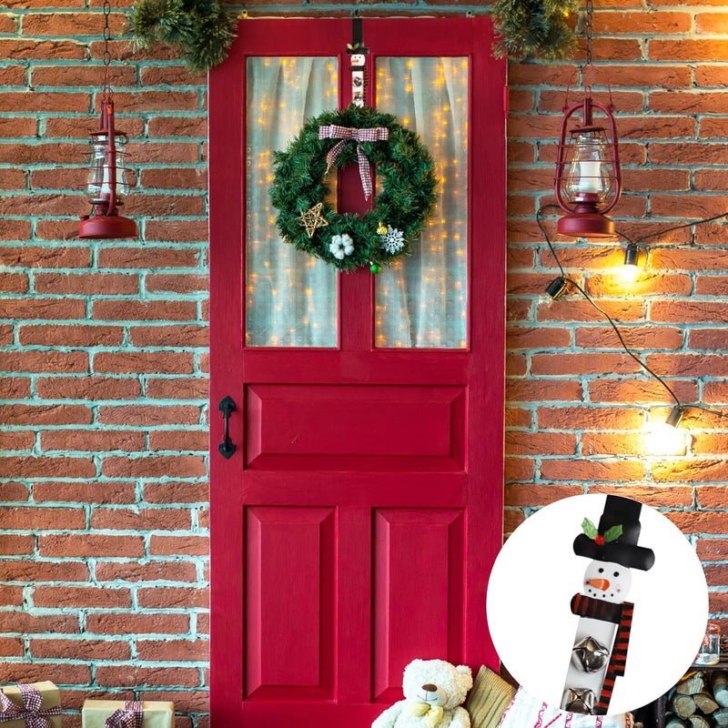 KEDONCHEN 2 Pack Metal Wreath Hanger，13.78IN Wreath Hanger for Front Door Christmas Wreath Decoration，Wreath Hooks for Front Door… - Image 5