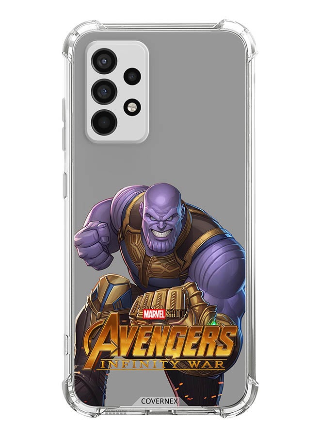 Covernex Shockproof Protective Case Cover For Samsung Galaxy A72 5G Avengers Logo - Image 1