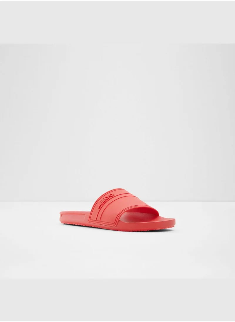 الدو Synthetic Leather Sandal Flat Heel