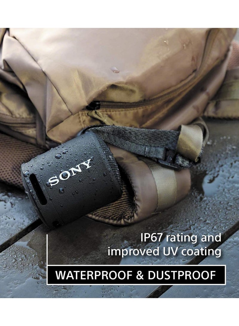 Sony SRSXB13 Extra Bass Portable Waterproof Speaker with Bluetooth, USB Type-C, 16 Hours Battery Life - Image 4