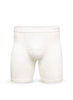 AOELEMENT Boxer Briefs White Color for Men Three  pcs Pack  - Image 4