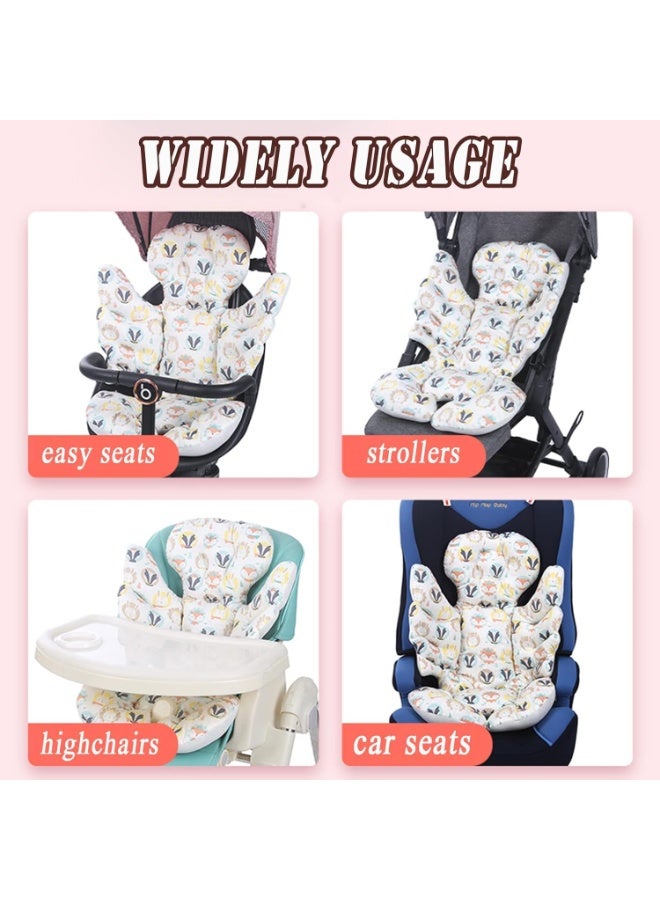 Baby Stroller Cushion Pad, Breathable Toddler Stroller Liner Head, Ultra-Soft Infant Car Seat Insert Cushion, Perfect for Car Seat, Stroller - Image 5
