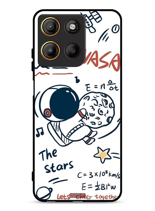 Tolwak Motorola Moto G15 Protective Case Cover Nasa The Stars