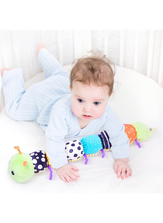 Sozz Newborn Gift Baby Caterpillar Height Plush Doll Baby Toy Wholesale-Color:Green Caterpillar Height Ruler (with Trademark)  - Image 5
