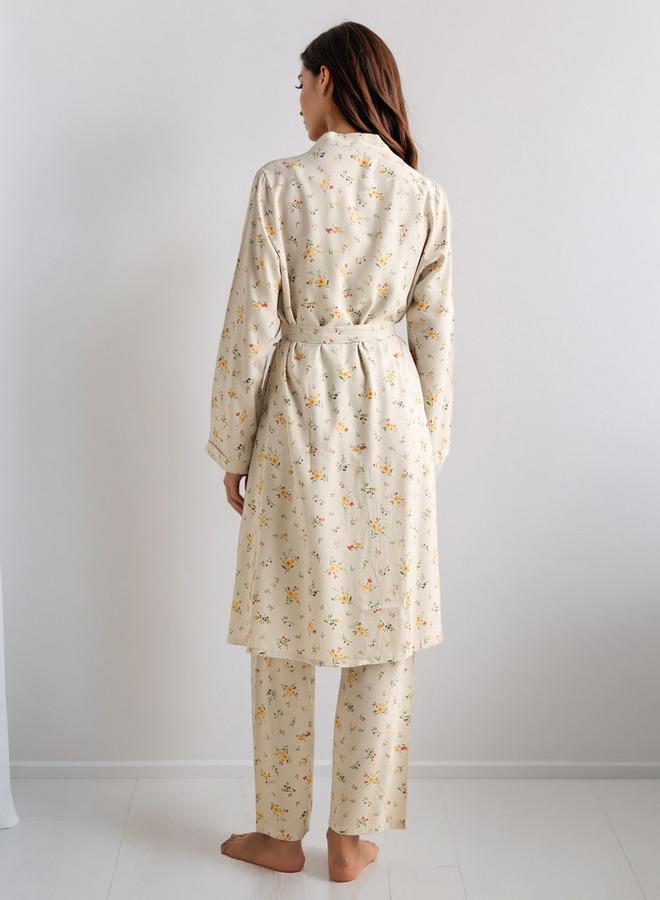 Splash FAV Pyjama Set with Robe Sleeveless Top & Pyjamas - Image 3