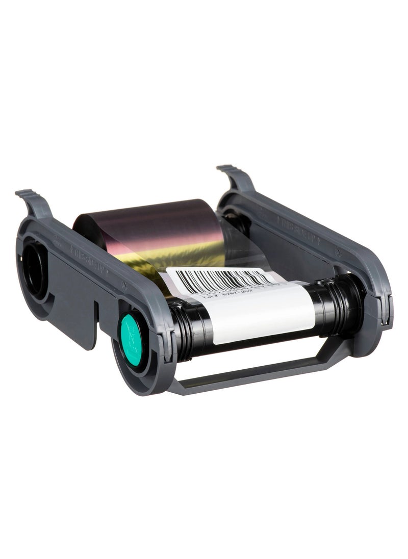 إيفوليس شريط ملون Evolis R5F202M100 - YMCKO، 200 مطبوعة لطابعات بطاقات Primacy 2  - Image 2
