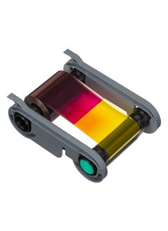 evolis Evolis R5F202M100 Color Ribbon - YMCKO, 200 Prints for Primacy 2 Card Printers  - Image 1