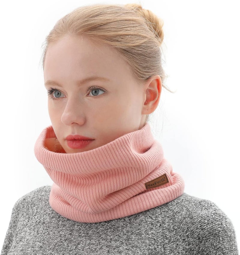 NovForth Winter Neck Warmer Men Ski, Neck Gaiter Face Scarf Women, Fleece Scarf for Men Gaiter Mask, Thick Windproof Scarves - Image 4