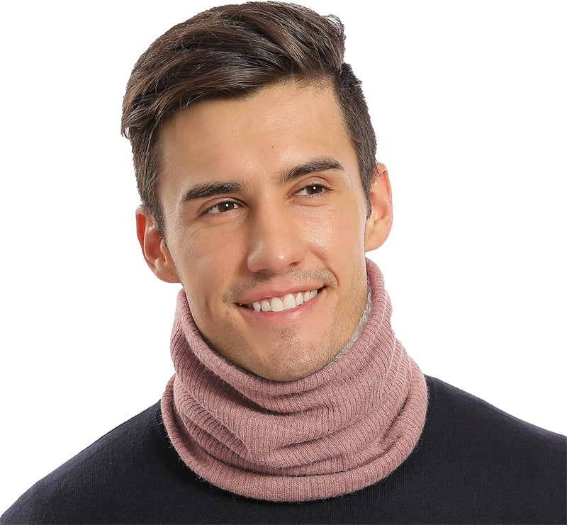 NovForth Winter Neck Warmer Men Ski, Neck Gaiter Face Scarf Women, Fleece Scarf for Men Gaiter Mask, Thick Windproof Scarves - Image 5