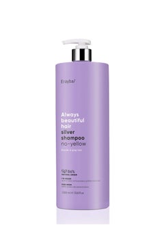 Erayba Silver Shampoo for Blonde And Gray Hair 1000Ml 