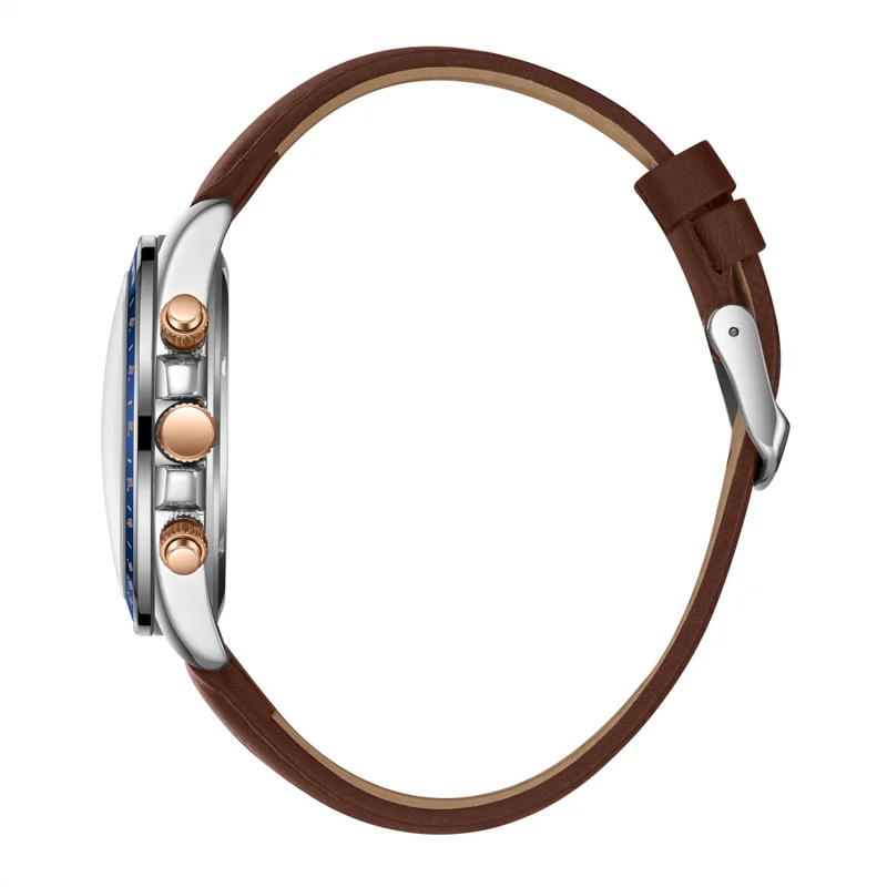 Lee Cooper  Men's Leather Multi Function Watch LC08233.392 - 23x29,5 mm for Men | Best Price UAE