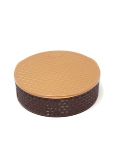 NAKODA Nebula Spice Box with Spoon – 23cm Diameter, 7cm Height  7 Dividers for Spices, Masalas, and Dry Ingredients Airtight Lid  - Image 5