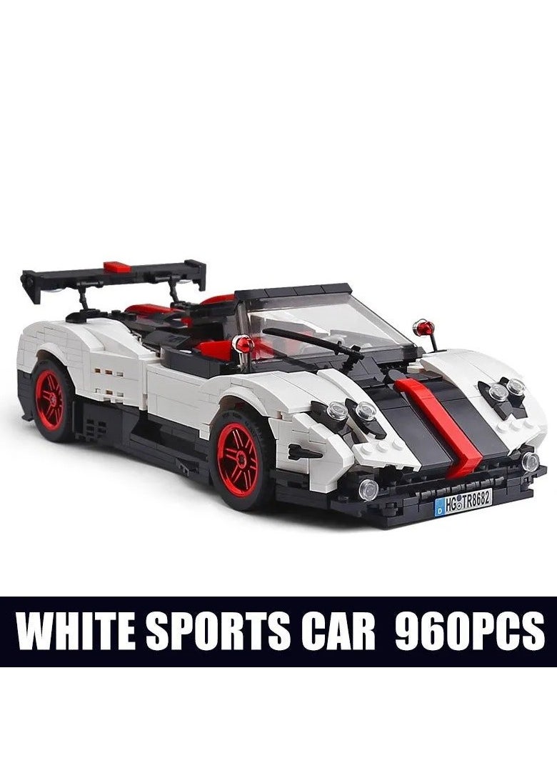 mould king 13105 Speed ​​Champoin Veneno Supercar Building Kit,toys-and-games/building-toys,Toy Car Building Blocks, suitable for children adult 960 pieces 8+  - Image 2