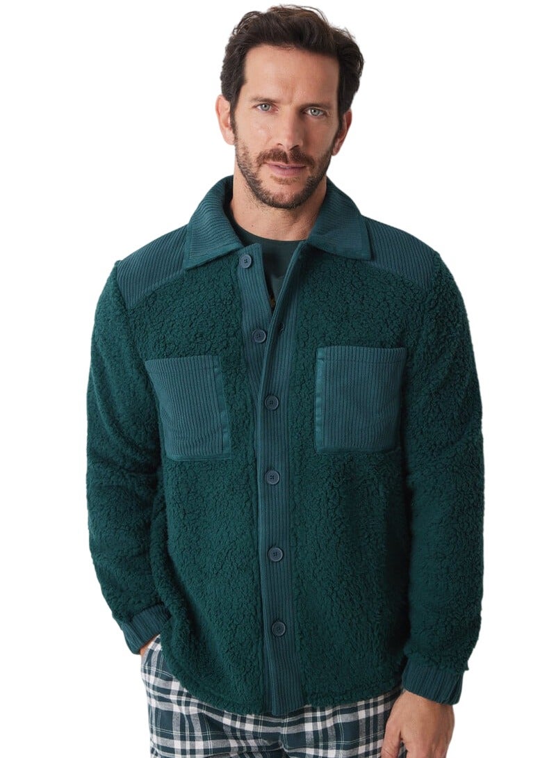 women'secret Overshirt Style Robe - Image 1