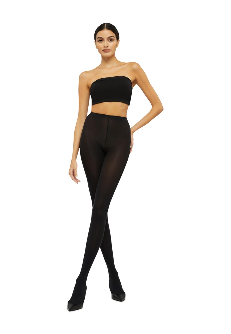 Wolford Mat Opaque 80 Denier Tights For Women Smooth Coverage and Lasting Comfort Pantyhose Sheer Hosiery Black Small - Image 5