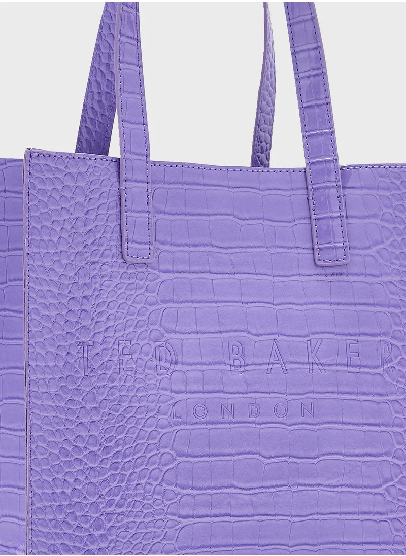 Ted Baker Reptcon Small Icon Tote Bag