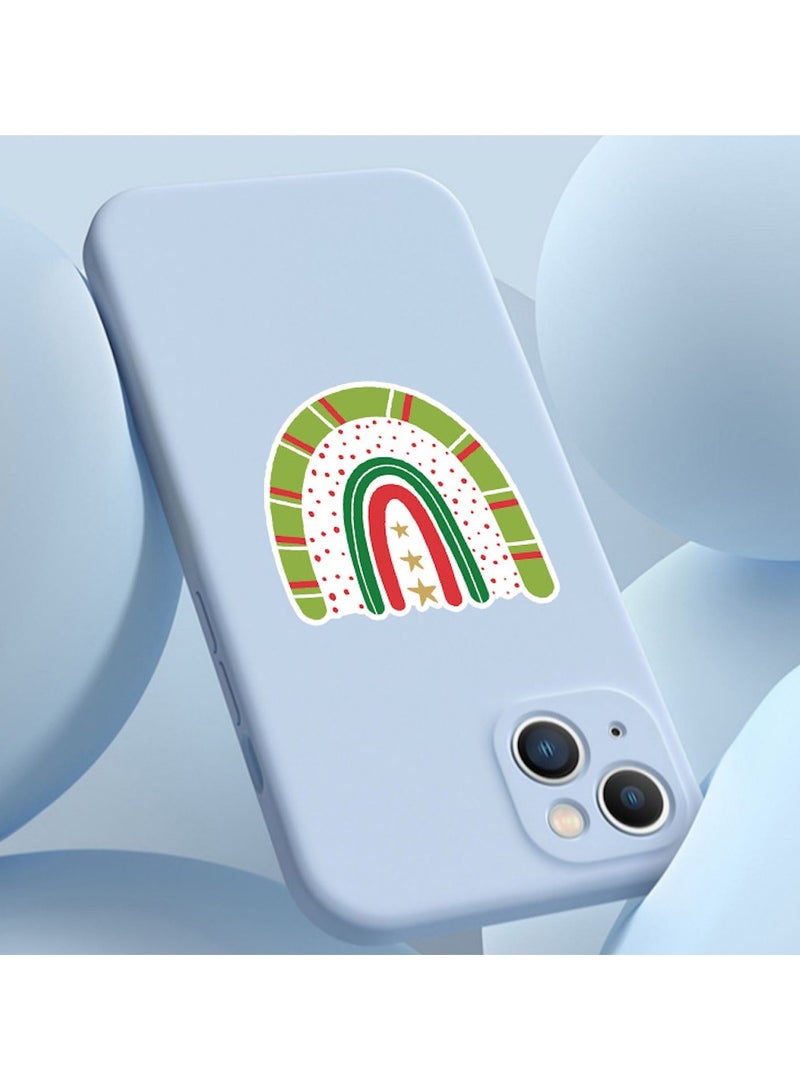 قوس قزح أورينبو 100 قطعة من ملصقات قوس قزح بوهو ملصقات قوس قزح ملونة قوس قزح ملصق فينيل مقاوم للماء لحفلات قوس قزح بوهو لزجاجة المياه والهاتف المحمول والكمبيوتر اللوحي - Image 5