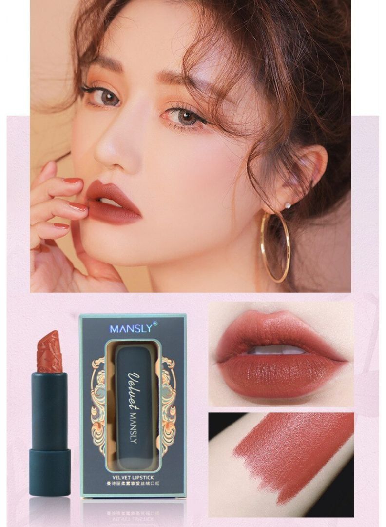 MANSLY Long lasting Matte Waterproof Lipstick by Heng Fang - Image 3