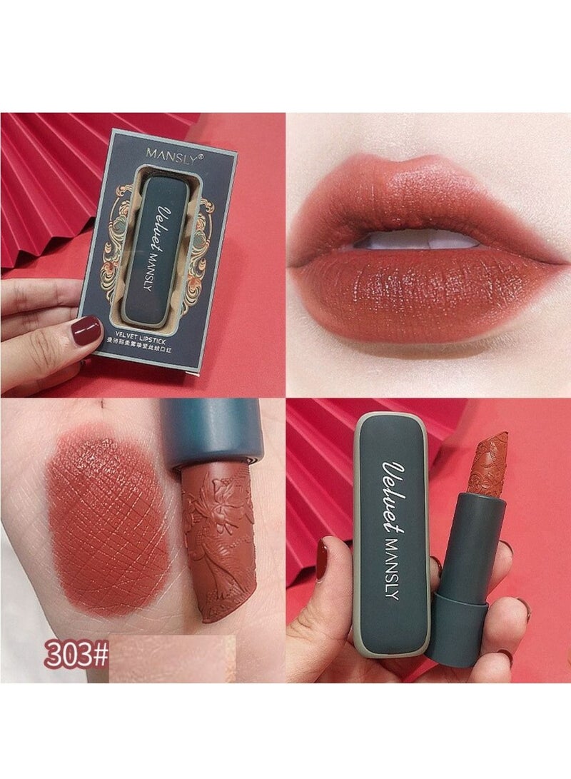 MANSLY Long lasting Matte Waterproof Lipstick by Heng Fang - Image 5