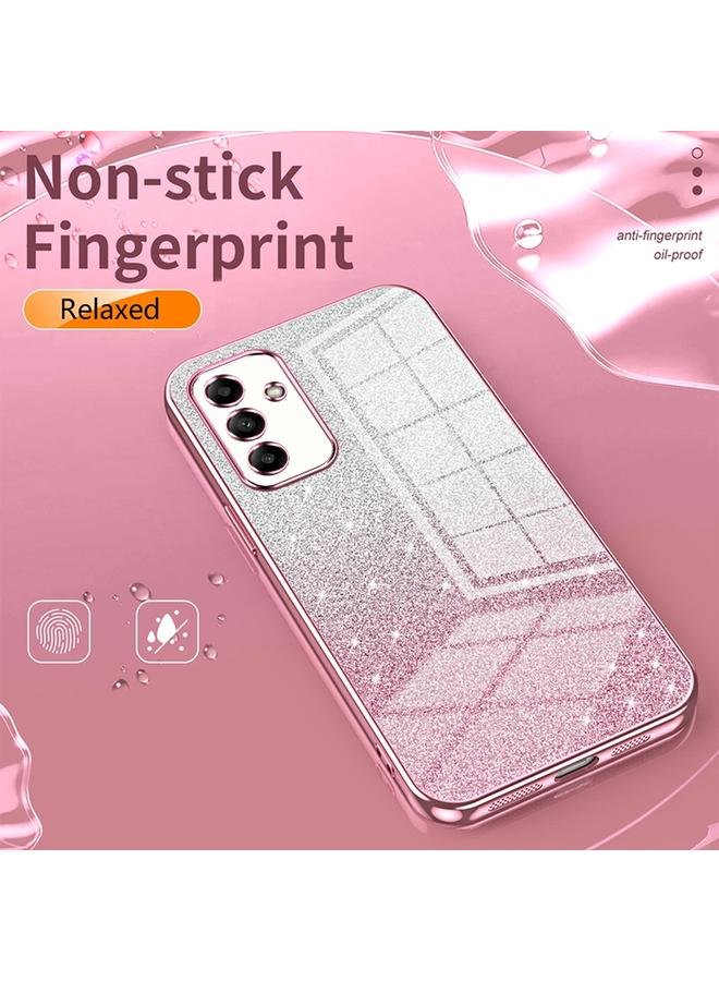 اس-توب جراب لهاتف Samsung Galaxy S23 FE 5G، جراب هاتف مطلي بالكهرباء بلون مسحوق لامع متدرج - Image 5