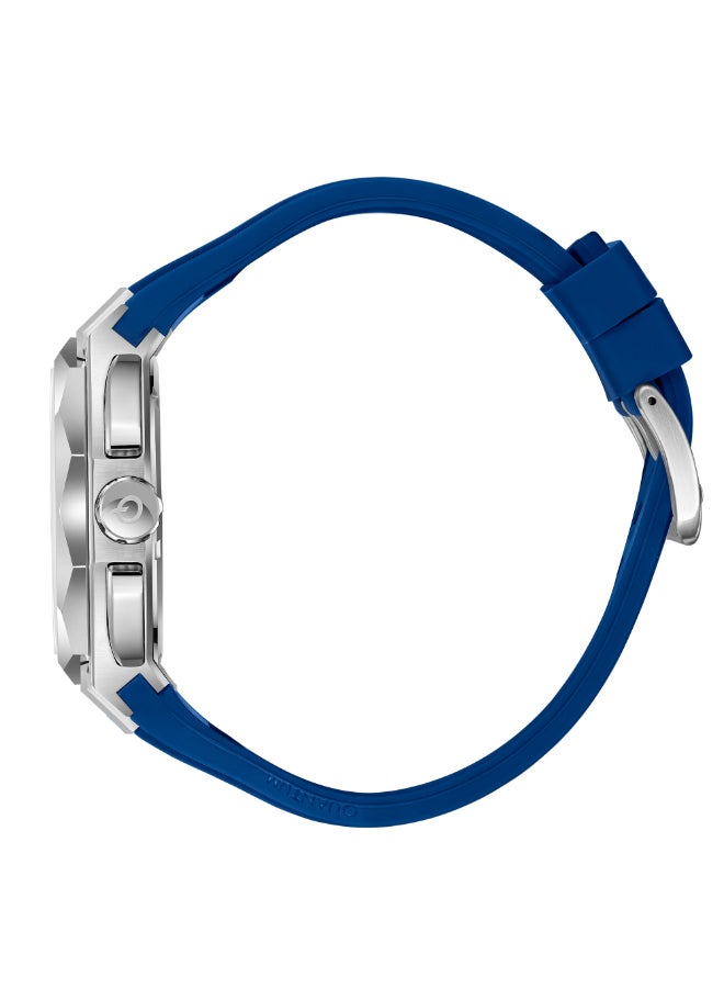 Quantum Men's Silicone Chronograph Watch HNG1097.359 - 47 mm - Image 3