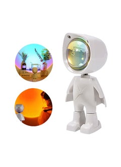 MileMelo The Light Sunset Projection Lamp, Romantic Visual HD Crystal Lens Sunset Night Light Projector for Party Bedroom Decor (Sunset Red)  - Image 1