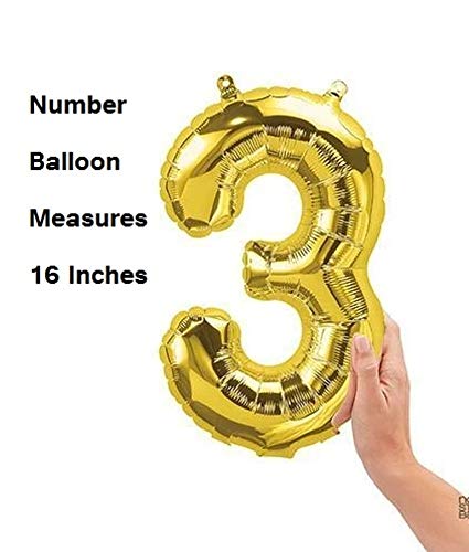 Balloonistics Cheers to Thirthy Five Foil Balloon Combo Number 35 Foil balloon for Birthday and Anniversary - Image 2